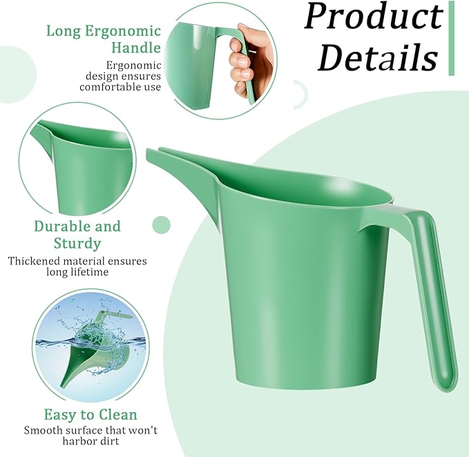 Relaxweex 2 Pcs Bird Seed Scoop, Pet Food Bird Seed Scoop Large Capacity Suitable Narrow Spout Suitable for Tube Feeders for Filling Avian Birds Feeders Small Animal Food(Green)