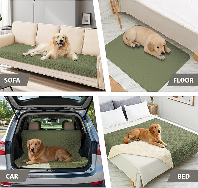 Ameritex Pet Bed Cover Dog Bed Blanket for Sofa and Furniture Waterproof New Pattern Design