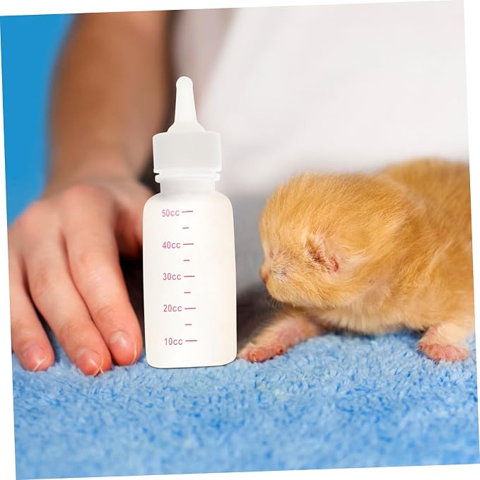 BESPORTBLE 1set Pet Feeding Kit Pet Feeders for Dogs Cats Lightweight Portable Nursing Bottles Leakage Prevention Complete Accessories for Easy Feeding for Puppies Kittens