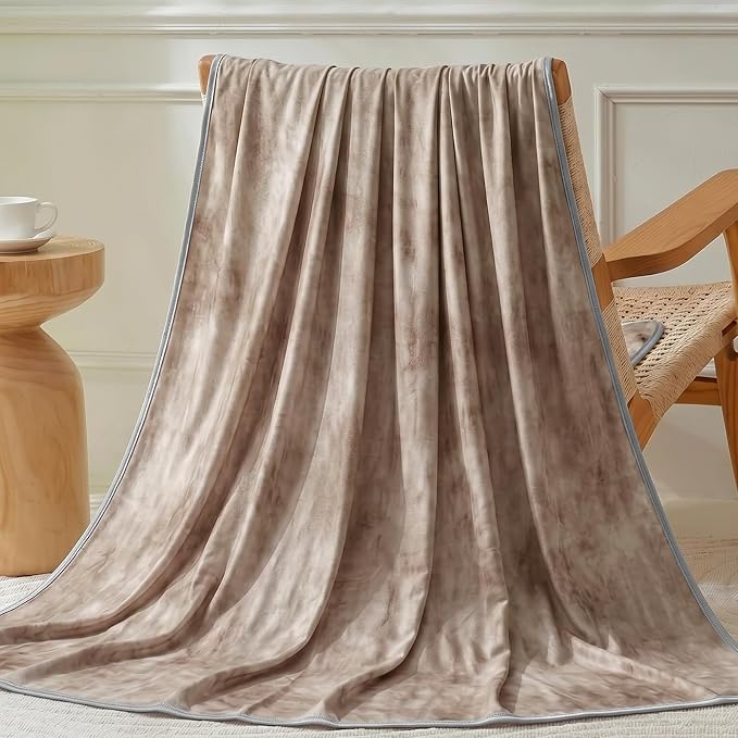 Guohaoi Cooling Blanket Twin Full Size Summer Blanket Tie Dye for Hot Sleepers Lightweight Breathable Bed Blanket, Arc-Chill Q-Max >0.5 Cool Fiber (60''x90'')