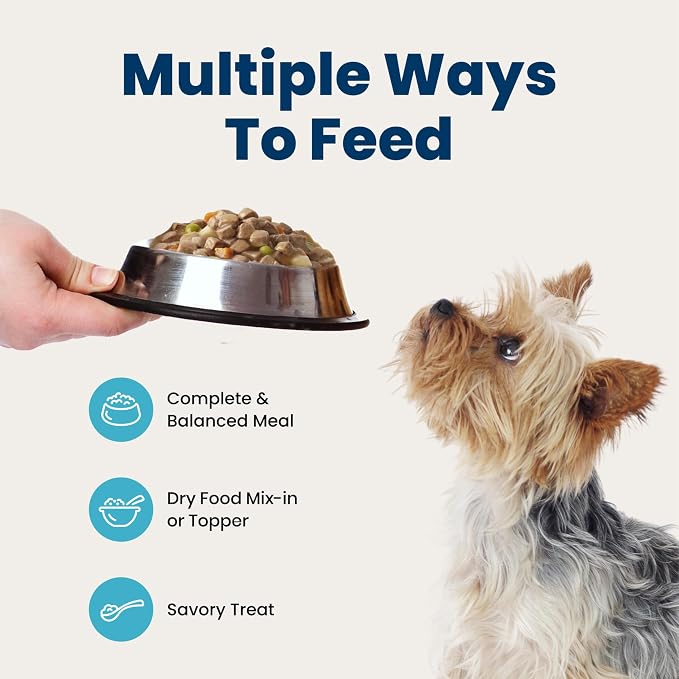 Blue Buffalo Delights Variety Pack Natural Grain Free Wet Dog Food for Small Breed Dogs (Filet Mignon Flavor & New York Strip Flavor) in Gravy with Natural Ingredients, 3.5-oz. Each (12 Cups)