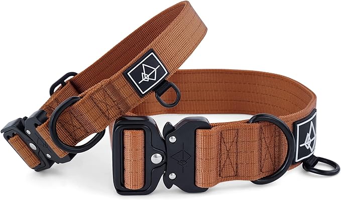 Made to ROAM Premium Dog Collar - Adjustable Heavy Duty Nylon Collar with Quick-Release Metal Buckle (Nevada Evening, Classic Size 3)