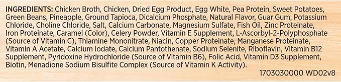 Nutrish Rachael Ray Wet Dog Food, Chicken Paw Pie with Sweet Potatoes & Green Beans Recipe, 8 oz. Tub (Pack of 8)