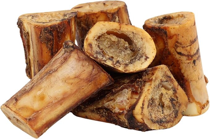 TREATOPIA Adventure Dynamo Beef Marrow Dog Bones 3” (6 Pack), Long-Lasting Natural Chews, Center-Cut Single Ingredient Treats, Slow-Roasted, Hand-Trimmed, Made in USA, No Additives or Fillers
