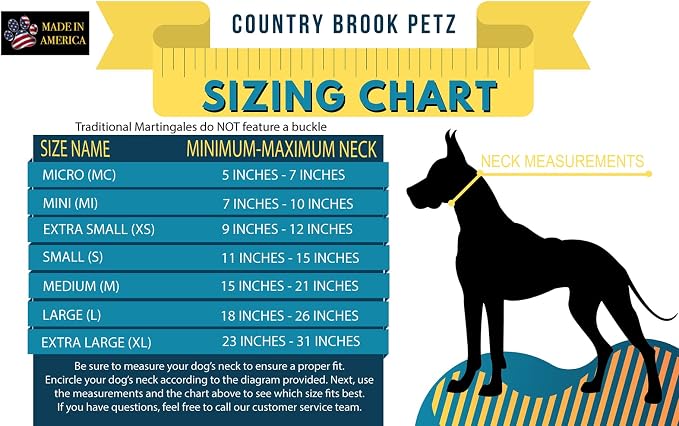 Country Brook Petz - Martingale Dog Collar - Heavy-Duty Training Collar with No Buckle - Service Dog Collar for All Pups - 20 Vibrant Colors (Pink, 1 Inch, Large)
