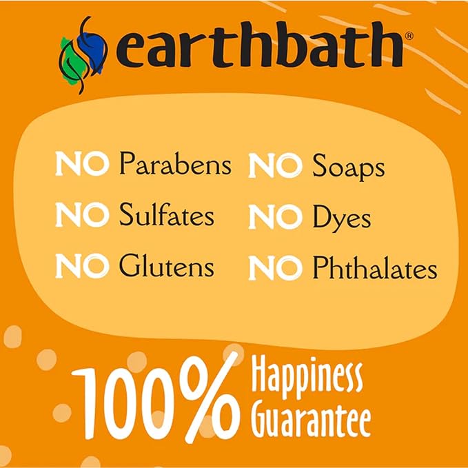earthbath, Hot Spot Relief Pet Shampoo - Tea Tree Oil Hot Spot Treatment for Dogs, Best Dog Shampoo for Itching & Skin Conditions, Made in USA, Cruelty Free Itch Relief for Dogs - 16 Oz (1 Pack)