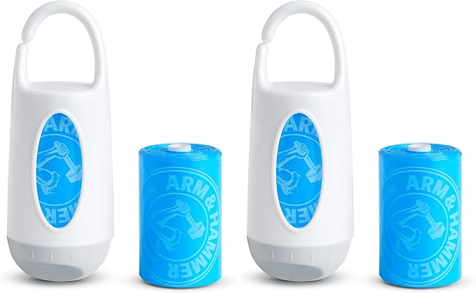 Munchkin® Arm and Hammer Diaper Bag Dispenser and 24 Diaper Disposal Bags (Pack of 2)