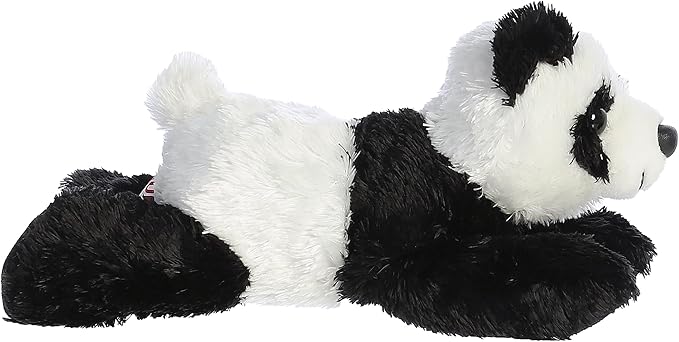 Aurora® Adorable Mini Flopsie™ Mei Mei™ Stuffed Animal - Mini Companions Ready for Playful Adventures - for Kids All Ages, Toddlers, Adults, and Families - White 8 Inches