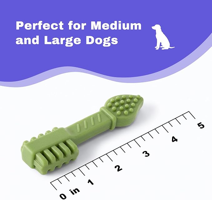 PETPHABET Dental Chews for Dogs, 3 Flavor Dog Dental Treats Fresh Mint Chicken & Beef Flavor for Medium Large Breed, Teeth Cleaning Chew Sticks for Bad Breath and Tartar Control, 15 Count Variety Pack