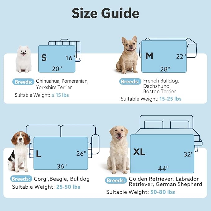 GASUR Cooling Mat for Large Dogs, Q-Max>0.5 Instant Temp Drop Dog Cooling Mats, Cooling Pad for Dog- Summer Indoor Outdoor Travel Use, Snag Resistant，Machine Washable& Anti-Slip, 36"X26" Blue