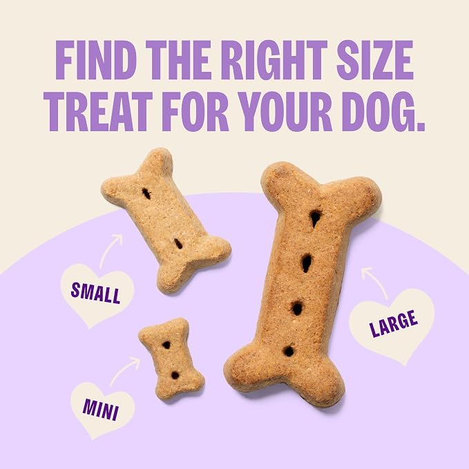 Wellness Old Mother Hubbard Classic Original Mix Dog Biscuits, Natural Training Treats, 4 Flavors, Mini Size, 3.8 lb Bag