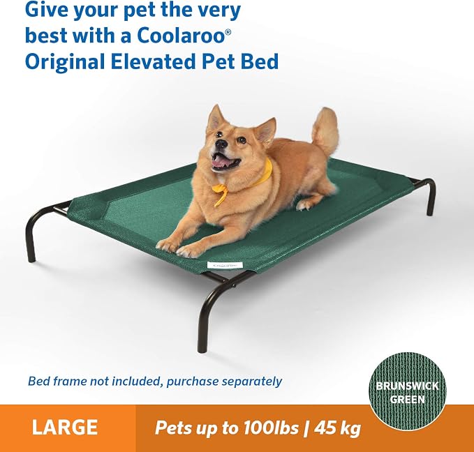 Original Pet Bed Replacement Cover - Brunswick Green - Large (43.5" x 31.5")