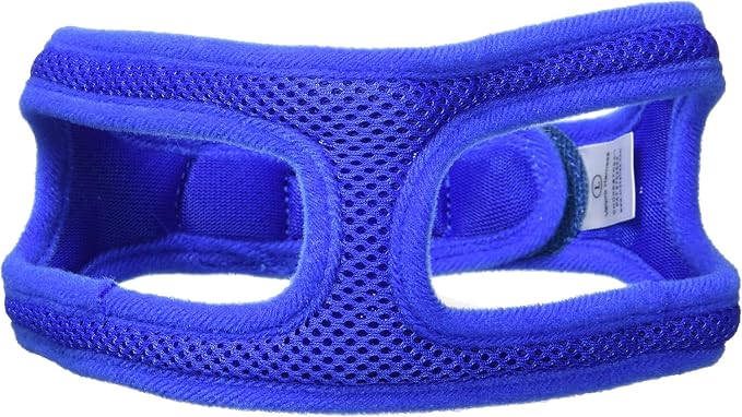 Velpro Mesh Pet Shoulder Harness Collar, 13"-14", Blue