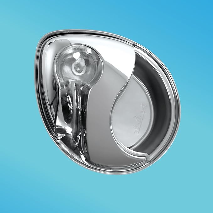 Pioneer Pet Stainless Steel Fountain Raindrop Design , 60oz