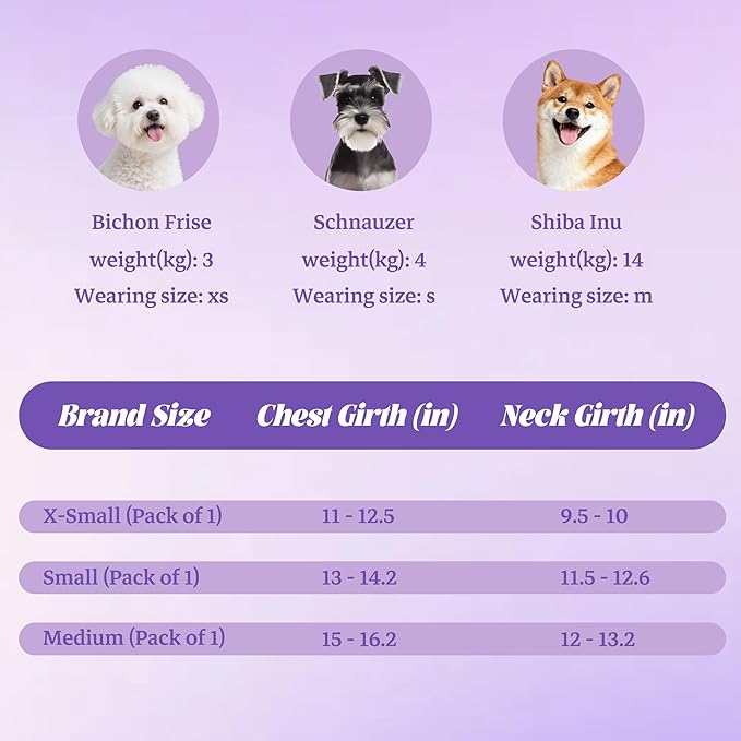 YIMEIS Dog Harness and Leash Set, No Pull Soft Mesh Pet Harness, Reflective Adjustable Puppy Vest for Small Medium Large Dogs, Cats (Purple, Small (Pack of 1)