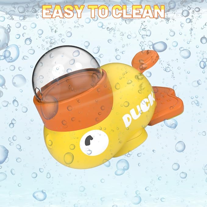 Interactive Dog Treat Dispenser Toy & Slow Feeder Dog Bowls - Duck-Shaped Puzzle Toy for Mental Stimulation, Adjustable Food Outlet for Small to Medium Cats and Dogs