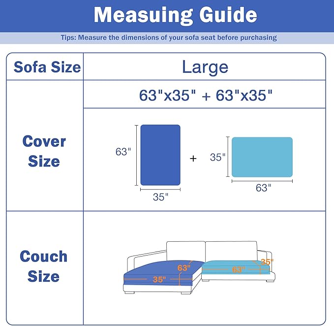 MYSKY HOME 100% Waterproof Couch Cover for Sectional Sofa, Couch Covers for Dogs Washable, Non Slip 2 Pieces Sofa Slipcover, L Shape Sofa Cover Furniture Protector for Pet, Moss Green, 35"x63"+35"x63"