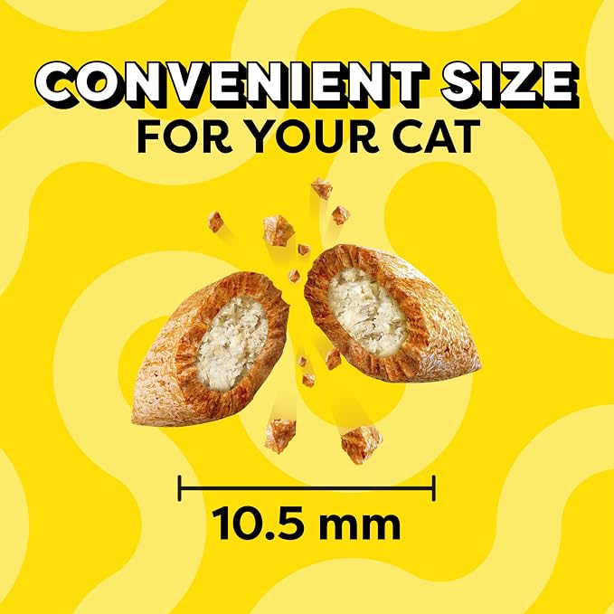 Temptations Cat Treats, Classic Crunchy and Soft Cat Treats, Catnip Fever Flavor, Catnip Treats, 30 oz. Tub