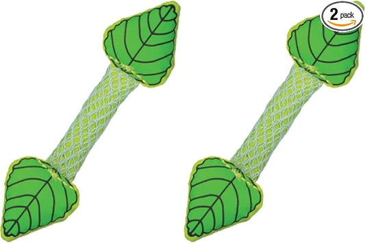 Catstages Fresh Breath Mint Stick Dental Cat Chew Toy with Catmint,Teeth Cleaning & Fresh Breath,Solo or Interactive Play,Green,(Pack of 2)