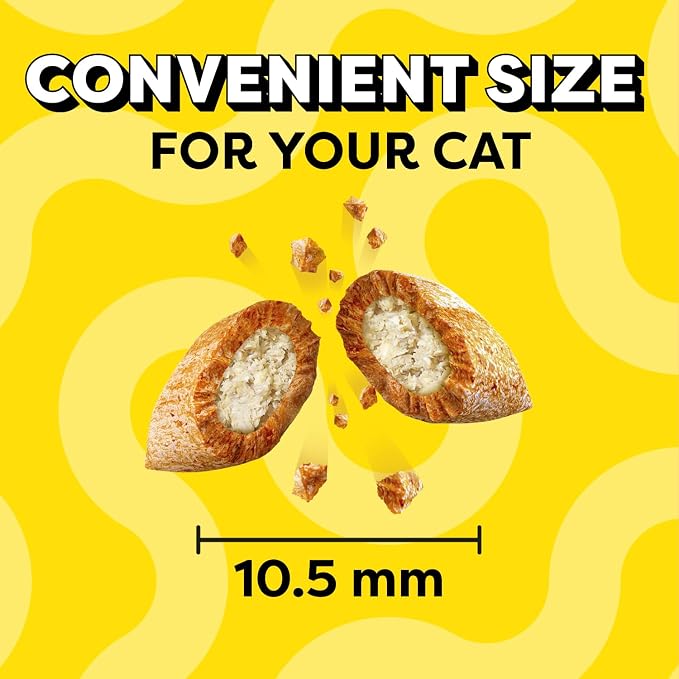 Temptations Birthday Cat Treats, Crunchy and Soft Cat Treats, Lobster & Beef Flavor, 16 oz. Tub