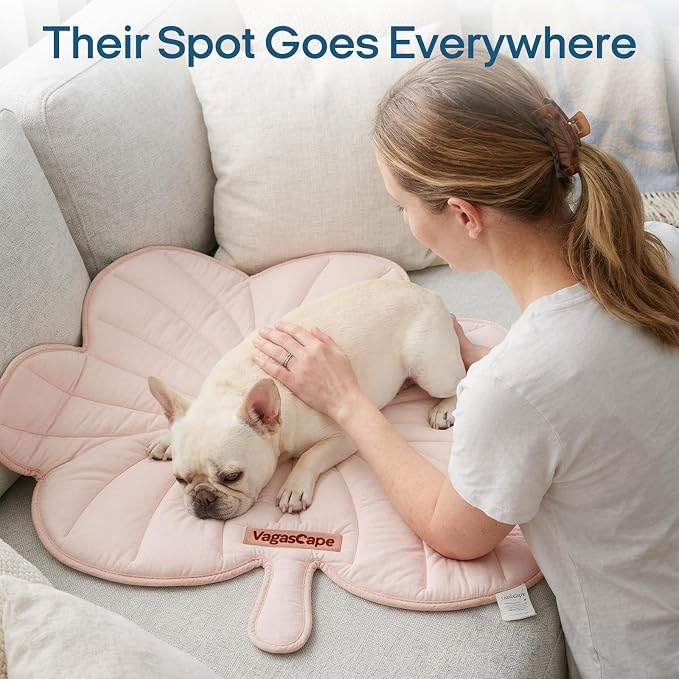 Vagascape Dog Cooling Mat, Washable Pet Cooling Mat, 55" x 45" Thick & Durable Large Cooling Mat for Dogs, Portable Foldable Premium Cooling Pad for Indoor, Outdoor, Travel, Camping, Patio and Beach
