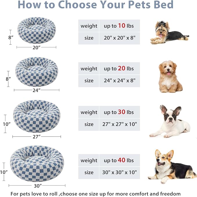BFPETHOME Dog Beds for Large Dogs, Orthopedic Dog Bed for Medium Large Dogs,Big Waterproof Couch Pet Bed with Removable Washable Cover