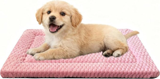 Dog Bed Mat – Soft & Comfortable Dog Kennel Pad for Crate – Durable Crate Bed & Mat for Dogs & Cats – Ideal for Crate, Kennel, and Home Use