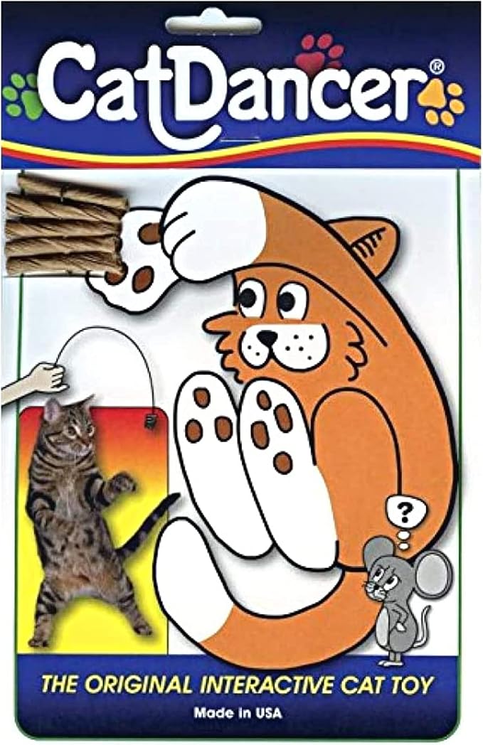 Cat Dancer Products 101 Interactive Cat Toy, Brown