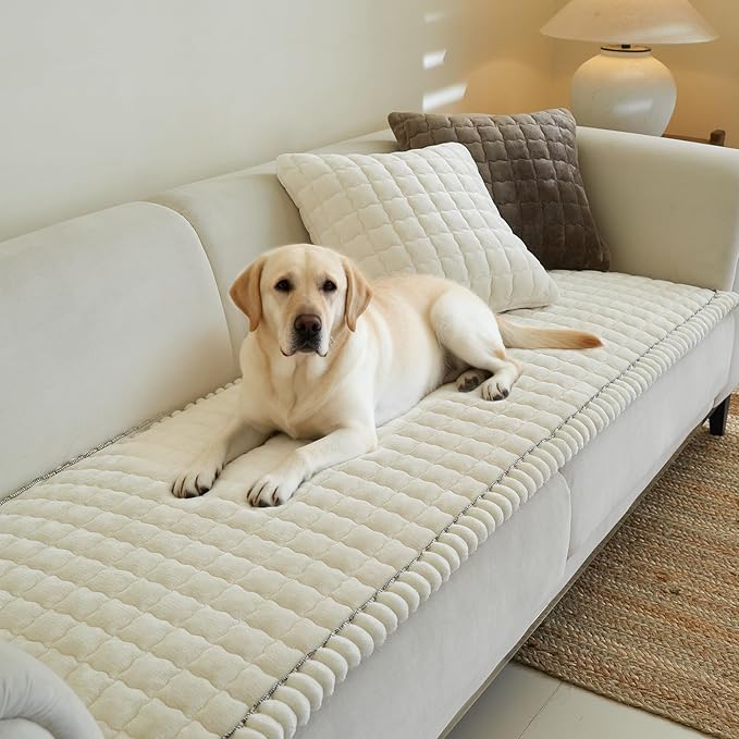 Couch Covers for 3 Cushion Couch Sofa Pet Friendly,Non-Slip Sofa Cover Washable