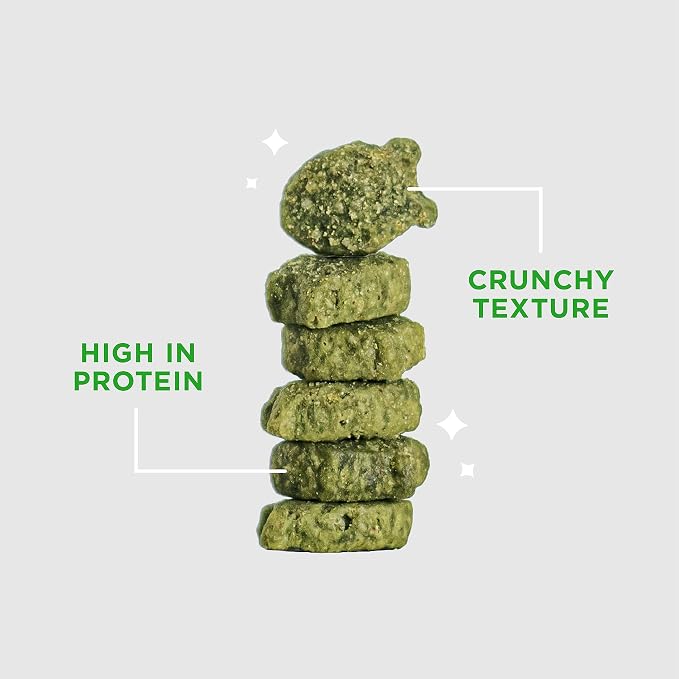 Minties Dental Treats for Cats, Salmon Flavor | 10oz | Pack of 2 | Freshens Breath | Controls Tartar