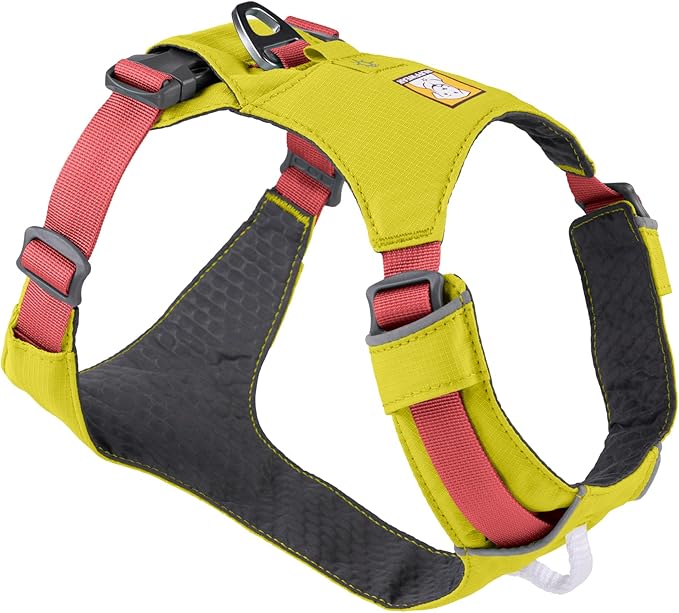 Ruffwear, Hi & Light, Everyday Lightweight Dog Harness, Trail Running, Walking, Hiking, All-Day Wear, Lichen Green, XXX-Small