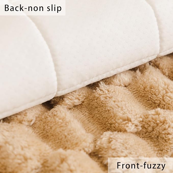 Gumfolk Plush Pet Sofa Covers for Dogs Washable Couch Protector for Cushion, Dog Friendly Furniture Covers Protector