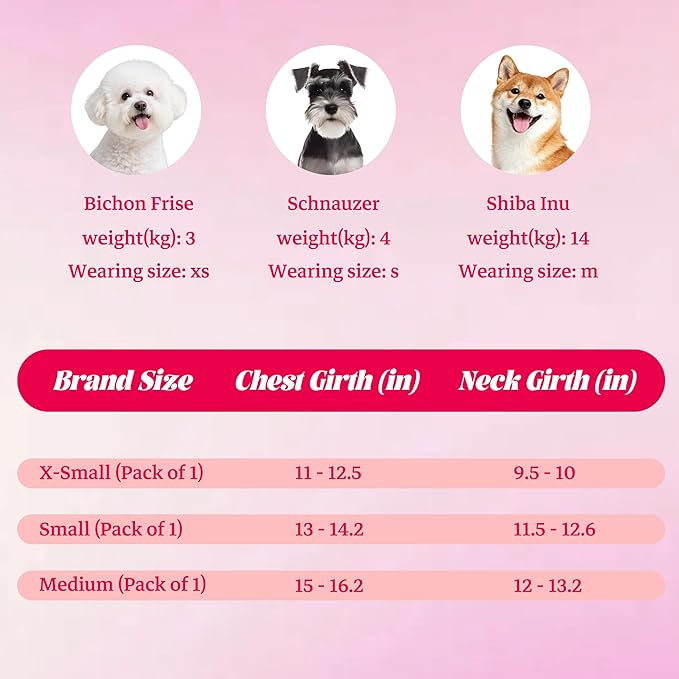 YIMEIS Dog Harness and Leash Set, No Pull Soft Mesh Pet Harness, Reflective Adjustable Puppy Vest for Small Medium Large Dogs, Cats (Rose Red, Medium (Pack of 1)