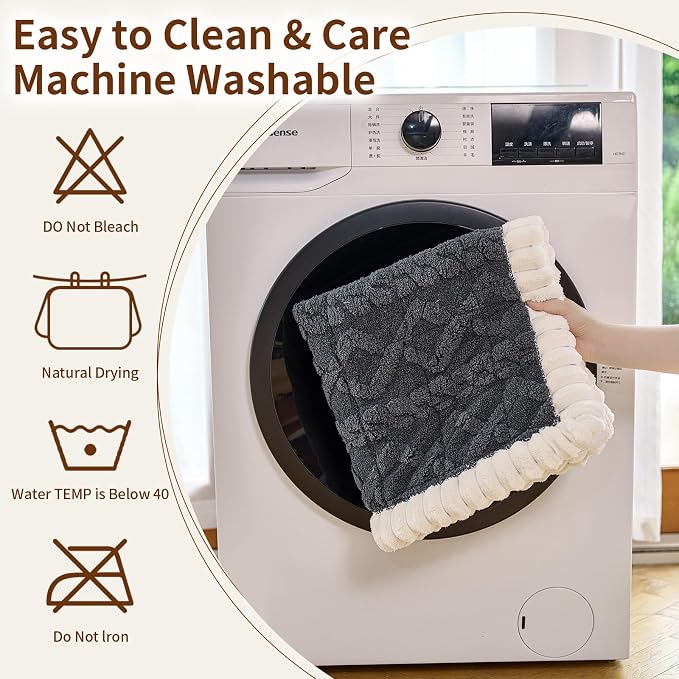 Fuzzy Couch Covers for Dogs, Non Slip Thick Dog Couch Cover Protector, Plush Pet Couch Covers for Sofa Washable, Soft Sofa Cushion Slipcovers Pet Friendly(1PC, Dark Grey, 27.6”x94.5”)