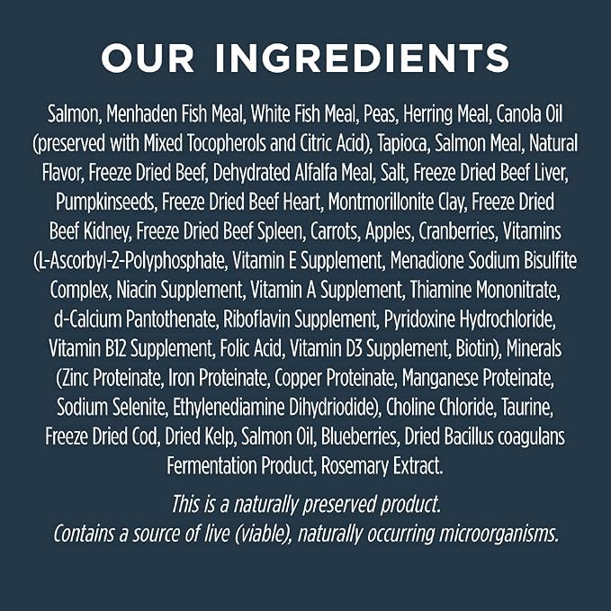 Instinct Raw Boost, Natural Dry Cat Food with Freeze Dried Pieces, High Protein, Grain Free Recipe - Real Salmon, 4.5 lb. Bag