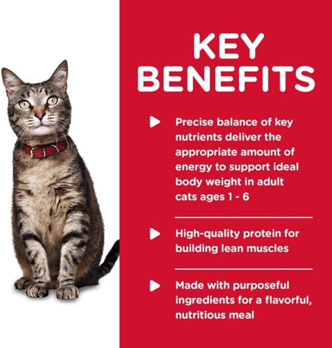 Hill's Science Diet Adult 1-6 Wet Cat Food, Ocean Fish, 5.5 oz. Cans, 24-Pack