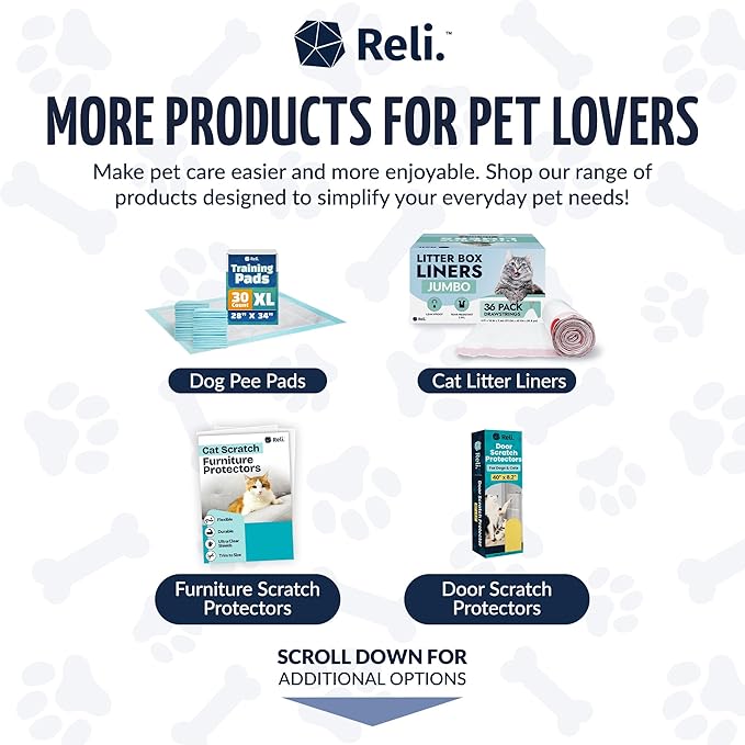 Reli. Dog Poop Bags Rolls (1080 Pack, 72 Rolls) | 9"x13" Poop Bags for Dogs | Unscented, Leak Proof for Doggie/Pet Waste Clean Up | Black | 3 Leash Clip Holders Included | Bulk