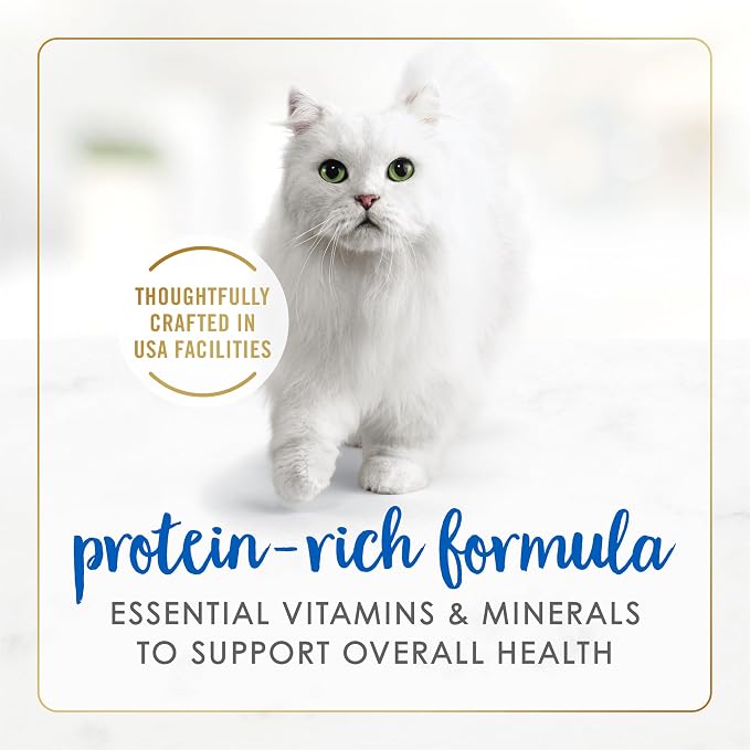 Purina Fancy Feast Classic Pate Ocean Whitefish and Tuna Feast Classic Grain Free Wet Cat Food Pate - (Pack of 24) 3 oz. Cans