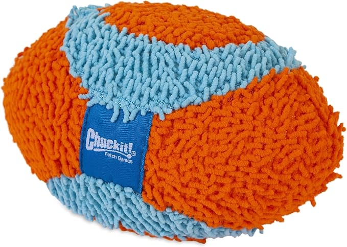 Chuckit! Indoor Fumbler Toy for Dogs - Interactive Dog Toys for Boredom, 7.5 Inch, Orange and Blue Roller