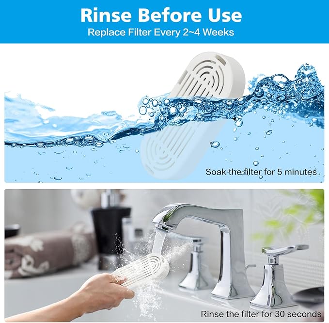 Cat Water Fountain Filter,Pet Fountain Filter Replacement for 3.2L/108oz Cat Drinking Fountain and 4L/134oz Stainless Steel Pet Fountain,Cat Fountain Filter Replacement with Pre-Filter Sponges
