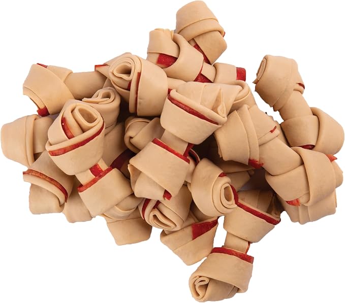 DreamBone Chicken Mini Bone Dog Treats, Daily Rawhide-Free Chew, Digests Safely and Completely, With Real Protein, Chicken and Veggies, 36 count