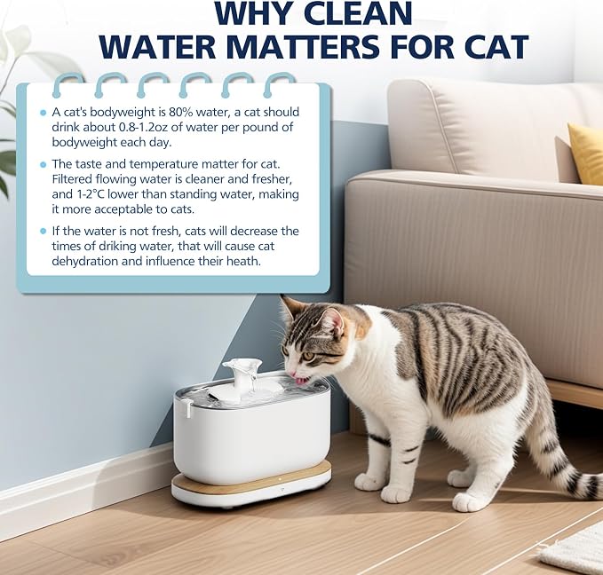 25+25 Packs Replacement Filters for PETLIBRO Dockstream Cat Water Fountain PLWF106/PLWF116/PLWF115/PLWF105/PLWF005, 12 Months Set of Replacement Filters for Pet Water Fountain, 25 Filters + 25 Sponges