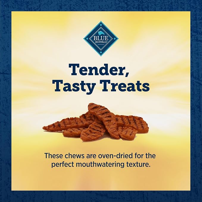Blue Buffalo True Chews Premium Grillers Dog Treats, Made in The USA with Natural Ingredients, Steak, 20-oz Bag