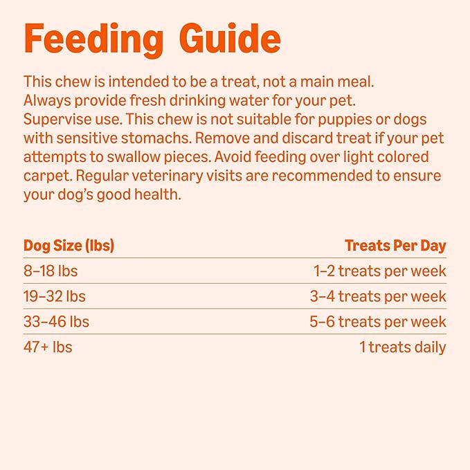 Amazon Basics Double Chew Bone Dog Treats, Chicken - 8 Count, 1 Pack