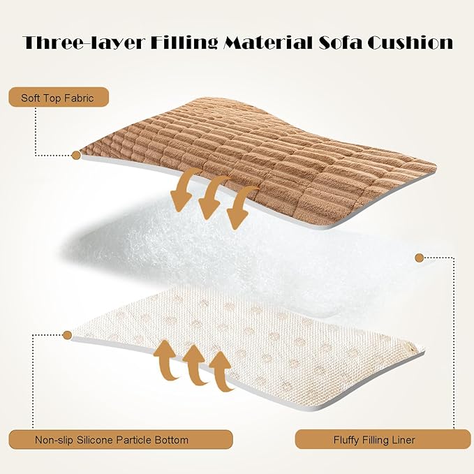 Washable Pet-Friendly Couch Covers for Dogs Fuzzy Pet Sofa Covers Dog Couch Blankets and Cushion Covers for Sofa