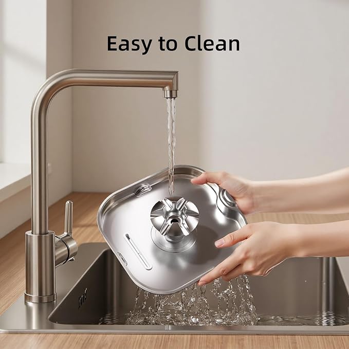 Cat Water Fountain Stainless Steel：74oz/2.2L SARPAWS Water Fountains for Cats Indoor, Cat Fountains for Drinking, Ultra-Quiet, Water Level Window, Pet Water Fountain - 6 Filters + 3 Sponges