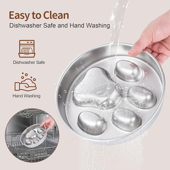 Slow Feeder Dog Bowl for Fast Eating Dogs Stainless Steel Heavy Duty 8.2" with Non-Slip Base, Raised Obstacle Slow Down Eating for Small Medium Large Dogs, Reduces Bloat & Indigestion, Dishwasher Safe