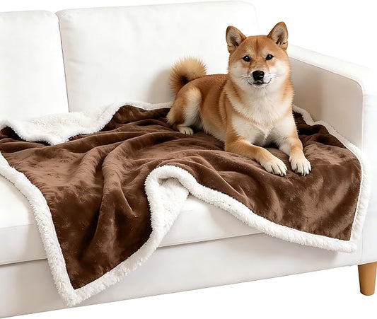 Kritter Planet Dog Blankets for Small Dogs, Soft Puppy Blanket, Pet Blankets for Cats, Lightweight & Washable, Perfect for Dog Beds, Car Seats, Creat, 30x40 inches