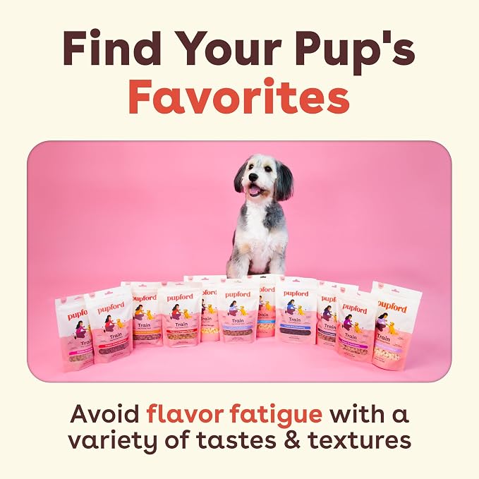 Pupford Freeze Dried Training Treats for Dogs & Puppies, 900+ Three Ingredient Bites (Beef Liver, 8 oz)
