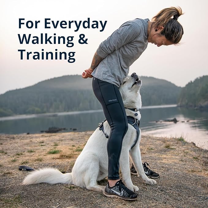 Ruffwear, Front Range Dog Harness, Reflective Soft Padded Everyday Harness with Dual Leash Clips, Adjustable and Lightweight Fit for Training or Walking for All Dogs, Coastal Mountains, XX-Small
